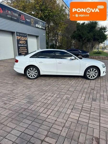 Audi A4, 2013 р., Бензин, 161 тис. км, Седан, Білий, Кропивницький (Кіровоград) AT-10409629 фото
