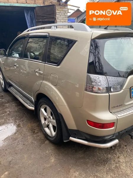 Mitsubishi Outlander XL, 2008 р., Газ пропан-бутан / Бензин, 225 тис. км, Позашляховик / Кросовер, Бежевий, Первомайськ AT-10418178 фото