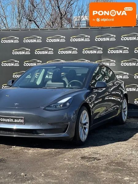 Tesla Model 3, 2022 г., Електро, 78 тыс. км, Седан, Серый, Киев AT-10411643 фото