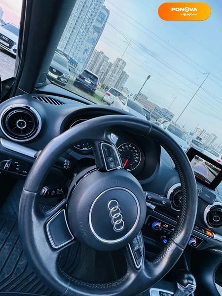 Audi A3, 2015, Бензин, 1.98 л., 224 тис. км, Седан, Чорний, Київ 111113 фото