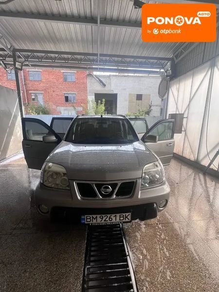 Nissan X-Trail, 2003 г., Газ пропан-бутан / Бензин, 262 тыс. км, Минивен, Серый, Сумы AT-10402710 фото