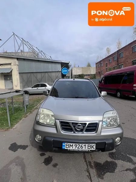 Nissan X-Trail, 2003 г., Газ пропан-бутан / Бензин, 262 тыс. км, Минивен, Серый, Сумы AT-10402710 фото