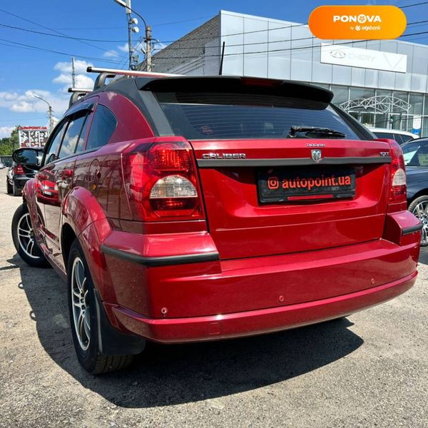 Dodge Caliber, 2008, Бензин, 1.8 л., 169 тис. км, Позашляховик / Кросовер, Червоний, Суми 102066 фото