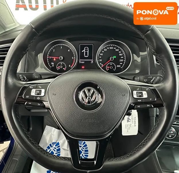 Volkswagen Golf, 2018 р., Дизель, 217 тис. км, Хетчбек, Синій, Львів AT-10399540 фото