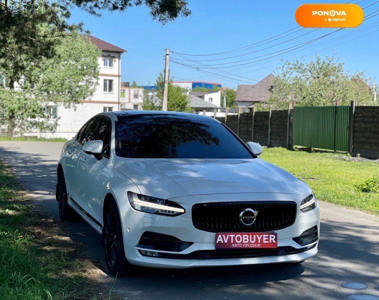 Volvo S90, 2016, Бензин, 2 л., 160 тыс. км, Седан, Белый, Киев 52789 фото