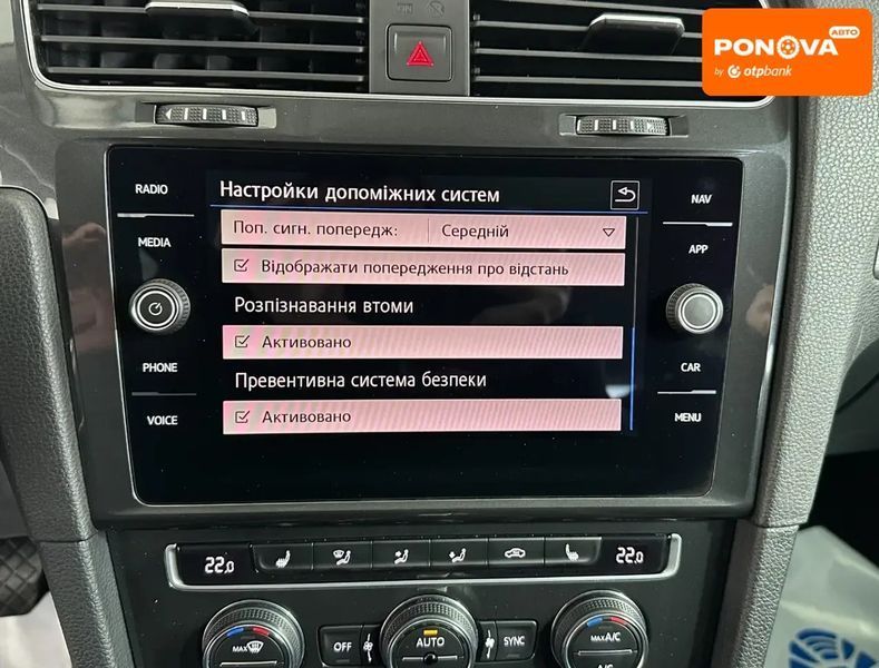 Volkswagen Golf, 2018 р., Дизель, 217 тис. км, Хетчбек, Синій, Львів AT-10399540 фото