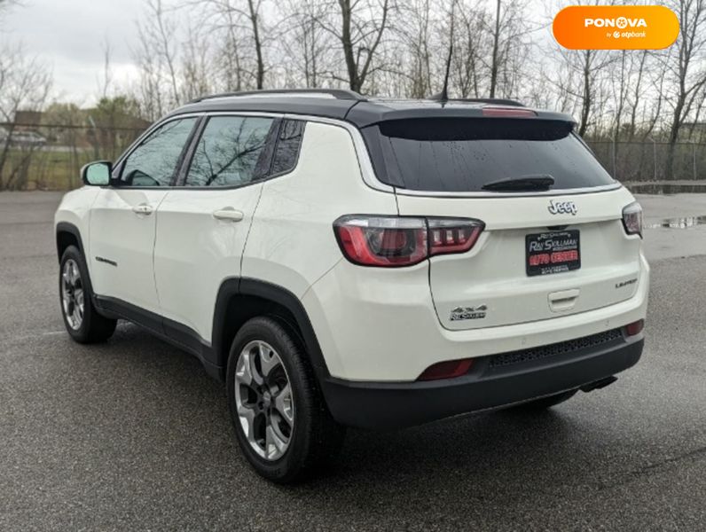 Jeep Compass, 2019, Бензин, 2.36 л., 90 тис. км, Позашляховик / Кросовер, Білий, Львів Cars-EU-US-KR-108710 фото