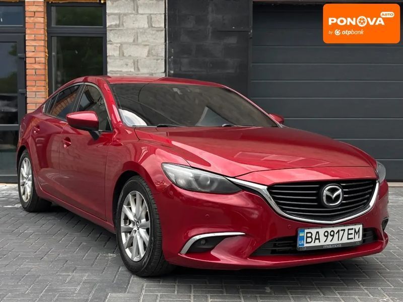 Mazda 6, 2014 г., Дизель, 168 тыс. км, Седан, Красный, Кропивницкий (Кировоград) AT-10418528 фото