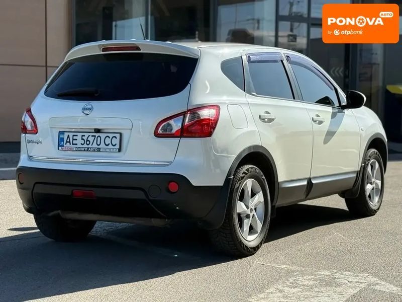 Nissan Qashqai, 2013 г., Газ пропан-бутан / Бензин, 182 тыс. км, Внедорожник / Кроссовер, Белый, Днепр (Днепропетровск) AT-10417125 фото