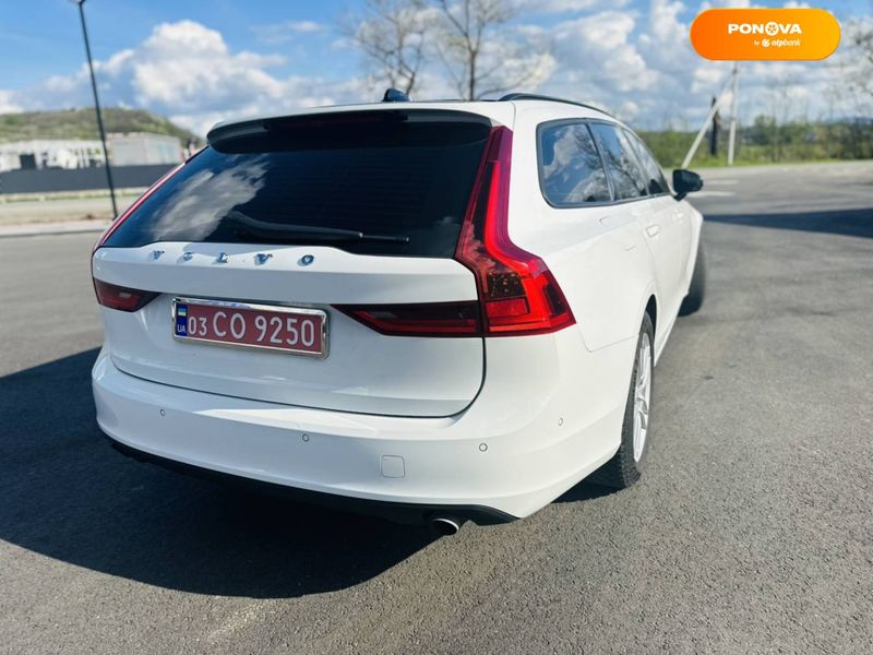 Volvo V90, 2018, Дизель, 2 л., 144 тыс. км, Универсал, Белый, Іршава Cars-Pr-65316 фото