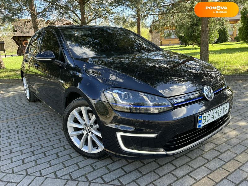 Volkswagen e-Golf, 2015, Електро, 167 тис. км, Хетчбек, Чорний, Дрогобич Cars-Pr-65698 фото