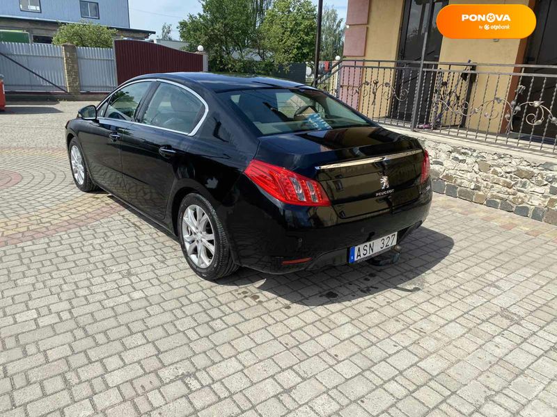 Peugeot 508, 2011, Дизель, 1.6 л., 331 тыс. км, Седан, Чорный, Бровари Cars-Pr-61094 фото