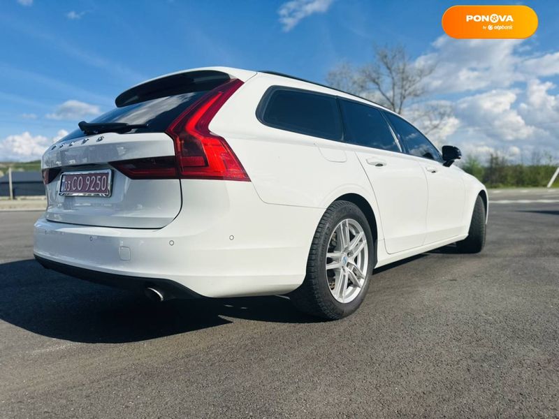 Volvo V90, 2018, Дизель, 2 л., 144 тыс. км, Универсал, Белый, Іршава Cars-Pr-65316 фото