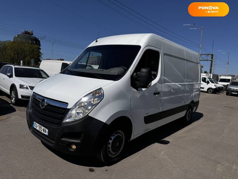 Opel Movano, 2017, Дизель, 254 тис. км, Вантажний фургон, Білий, Київ 40464 фото