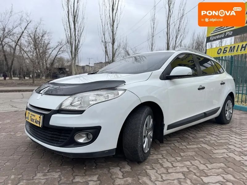 Renault Megane, 2012 г., Дизель, 231 тыс. км, Универсал, Белый, Кривой Рог AT-10410219 фото