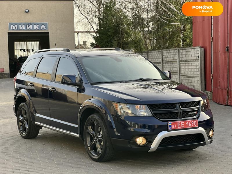 Dodge Journey, 2020, Бензин, 2.4 л., 225 тис. км, Позашляховик / Кросовер, Синій, Володимир-Волинський Cars-Pr-66795 фото