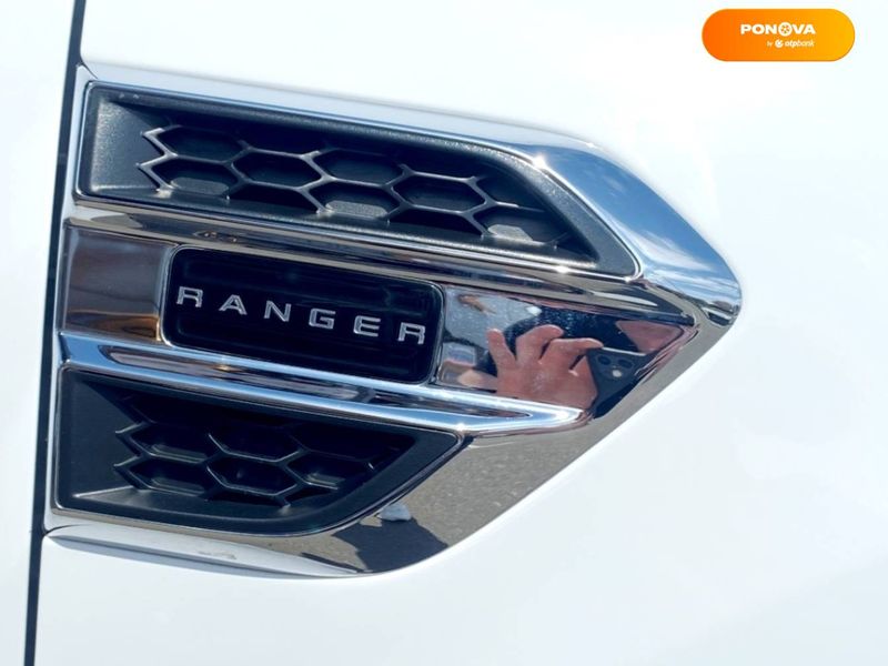 Ford Ranger, 2020, Дизель, 2 л., 98 тис. км, Пікап, Білий, Київ 50841 фото