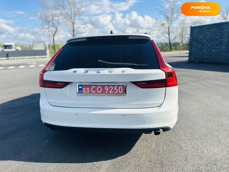 Volvo V90, 2018, Дизель, 2 л., 144 тыс. км, Универсал, Белый, Іршава Cars-Pr-65316 фото