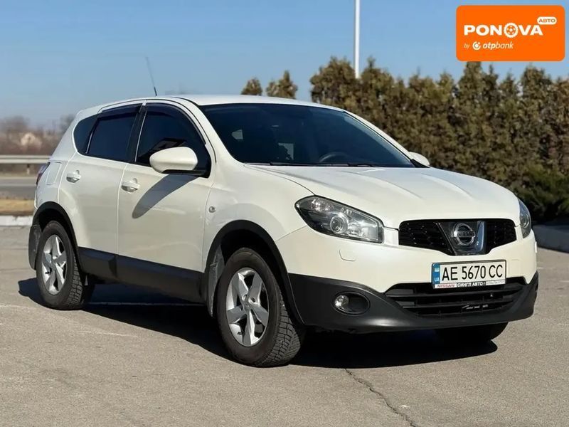 Nissan Qashqai, 2013 г., Газ пропан-бутан / Бензин, 182 тыс. км, Внедорожник / Кроссовер, Белый, Днепр (Днепропетровск) AT-10417125 фото