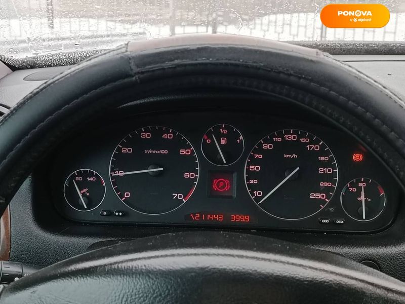 Peugeot 607, 2003, Газ пропан-бутан / Бензин, 2 л., 210 тис. км, Седан, Чорний, Харків 27623 фото