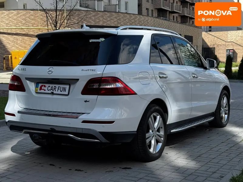 Mercedes-Benz M-Class, 2014 р., Дизель, 282 тис. км, Позашляховик / Кросовер, Білий, Львів AT-10418635 фото