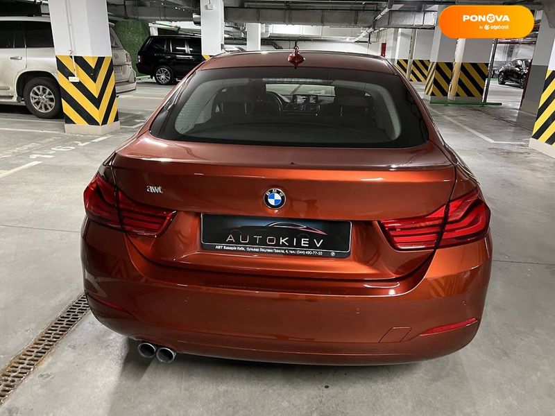 BMW 4 Series, 2017, Бензин, 2 л., 40 тис. км, Седан, Помаранчевий, Київ 97395 фото