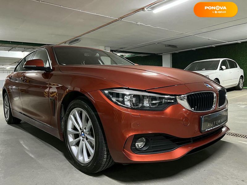 BMW 4 Series, 2017, Бензин, 2 л., 40 тыс. км, Седан, Оранжевый, Киев 97395 фото