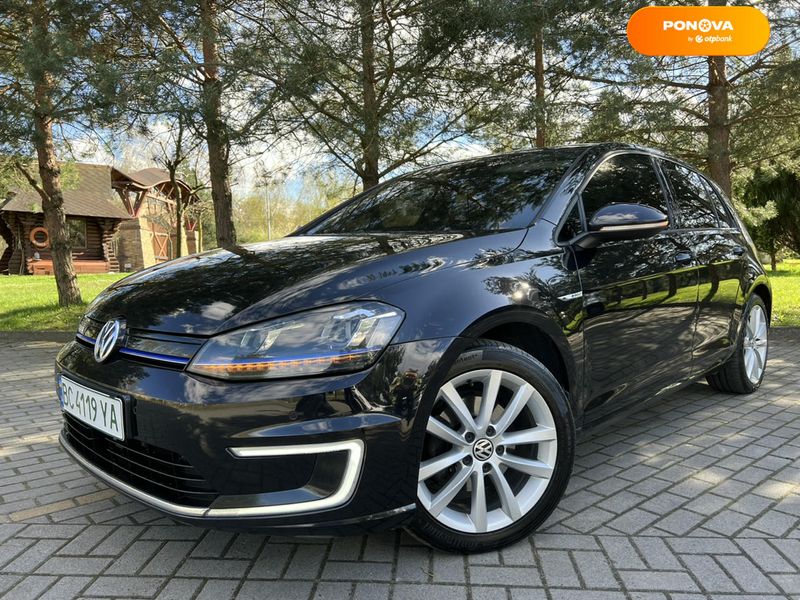 Volkswagen e-Golf, 2015, Електро, 167 тис. км, Хетчбек, Чорний, Дрогобич Cars-Pr-65698 фото