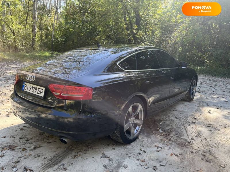 Audi A5, 2010, Бензин, 1.98 л., 258 тыс. км, Купе, Чорный, Карлівка Cars-Pr-62336 фото