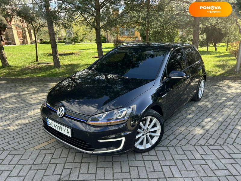 Volkswagen e-Golf, 2015, Електро, 167 тис. км, Хетчбек, Чорний, Дрогобич Cars-Pr-65698 фото