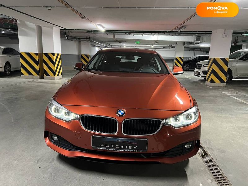 BMW 4 Series, 2017, Бензин, 2 л., 40 тис. км, Седан, Помаранчевий, Київ 97395 фото