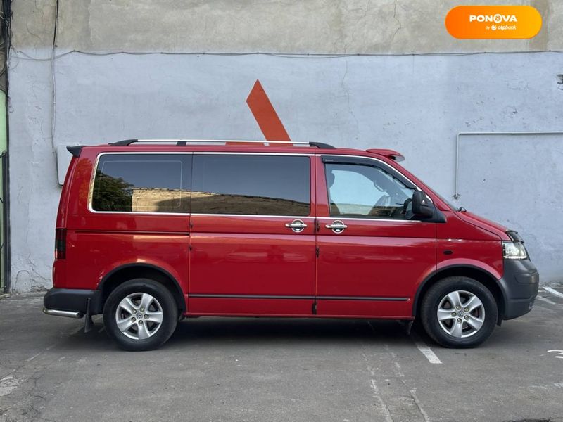 Volkswagen Transporter, 2005, Дизель, 2.5 л., 562 тис. км, Мінівен, Червоний, Одеса 102576 фото