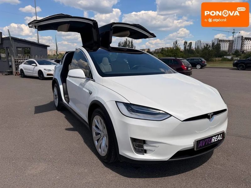 Tesla Model X, 2020 г., Електро, 103 тыс. км, Внедорожник / Кроссовер, Белый, Кривой Рог AT-10425897 фото