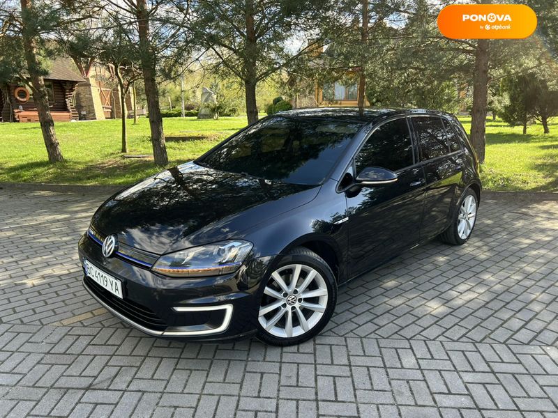 Volkswagen e-Golf, 2015, Електро, 167 тис. км, Хетчбек, Чорний, Дрогобич Cars-Pr-65698 фото