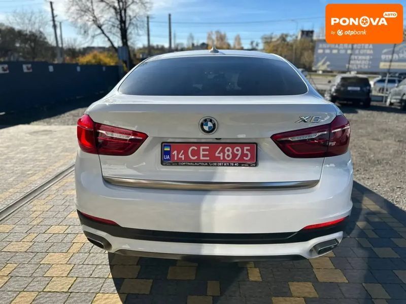 BMW X6, 2018 р., Бензин, 191 тис. км, Позашляховик / Кросовер, Білий, Львів AT-10409037 фото