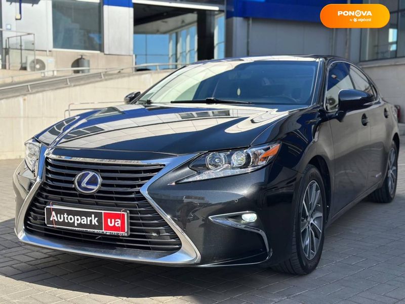 Lexus ES, 2017, Гібрид (HEV), 2.5 л., 136 тис. км, Седан, Чорний, Одеса 102242 фото