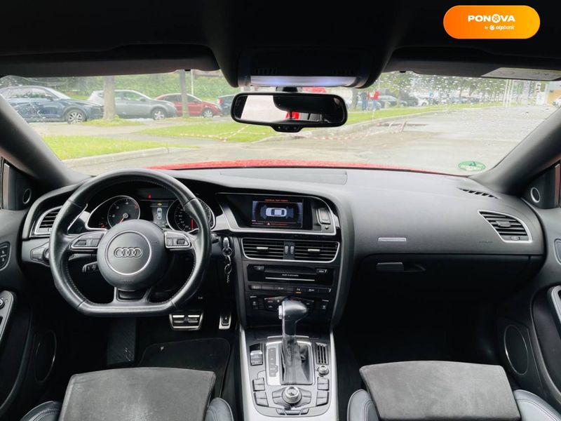 Audi A5 Sportback, 2015, Дизель, 2 л., 238 тис. км, Ліфтбек, Червоний, Київ 42312 фото