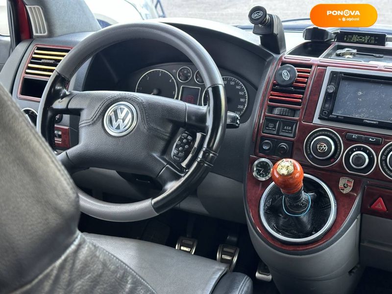 Volkswagen Transporter, 2005, Дизель, 2.5 л., 562 тис. км, Мінівен, Червоний, Одеса 102576 фото