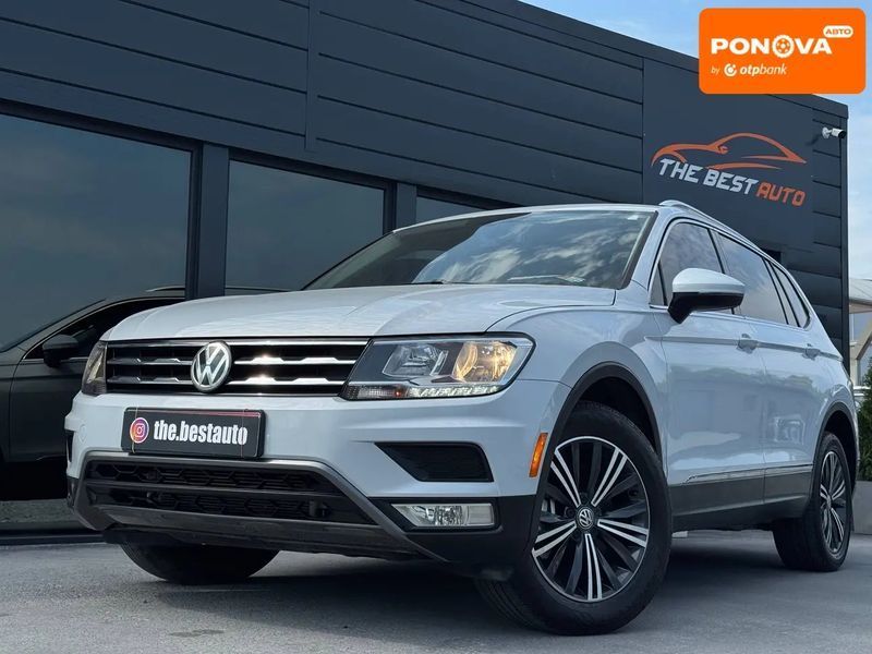 Volkswagen Tiguan, 2017 р., Бензин, 155 тис. км, Позашляховик / Кросовер, Білий, Рівне AT-10424628 фото