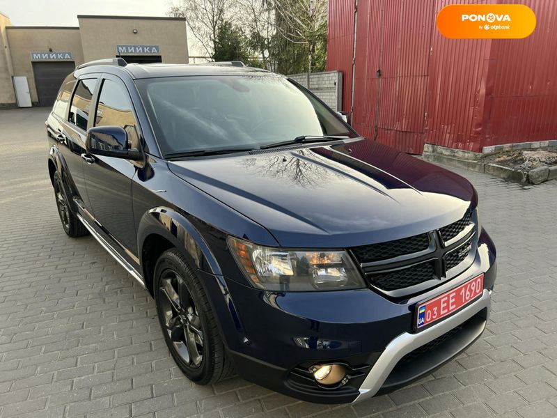 Dodge Journey, 2020, Бензин, 2.4 л., 225 тис. км, Позашляховик / Кросовер, Синій, Володимир-Волинський Cars-Pr-66795 фото