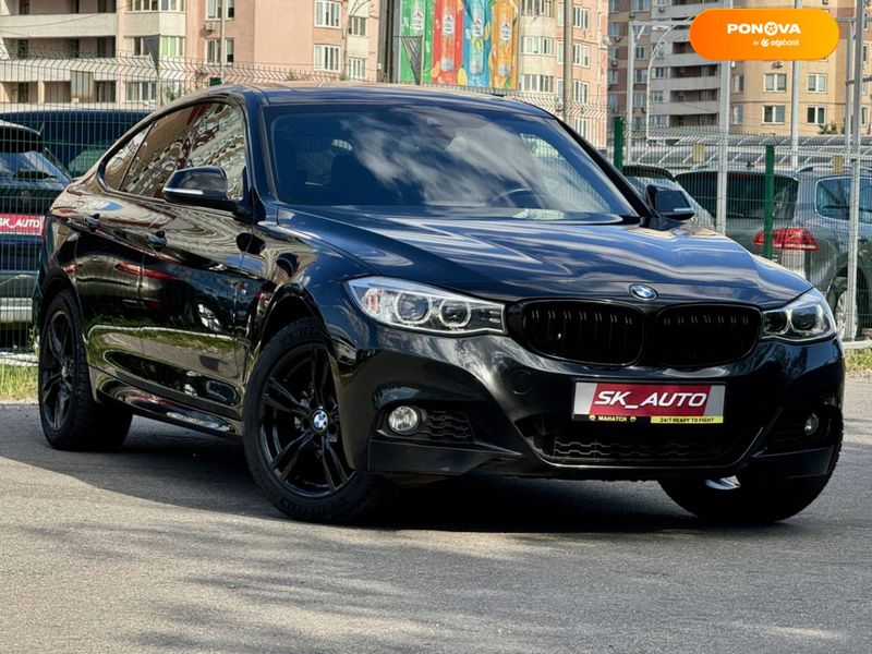 BMW 3 Series GT, 2013, Дизель, 2 л., 267 тис. км, Ліфтбек, Чорний, Київ 102872 фото