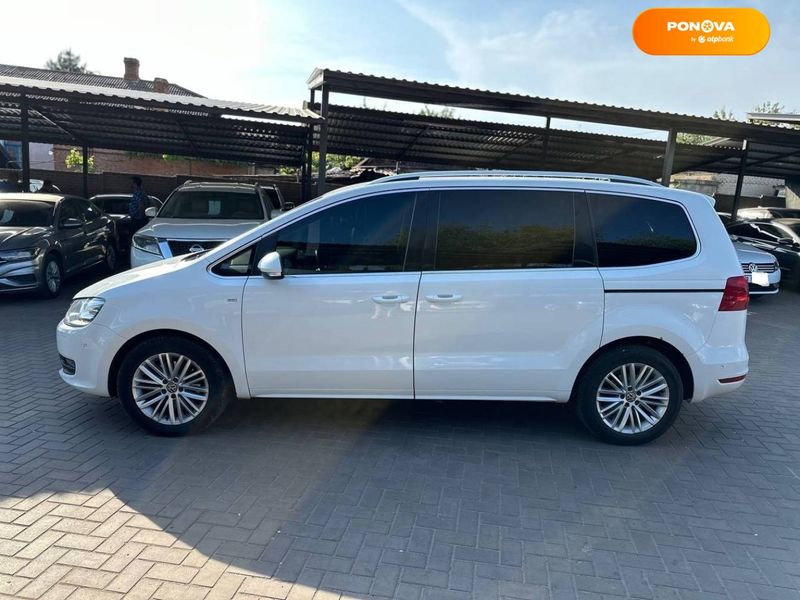 Volkswagen Sharan, 2015, Дизель, 2 л., 285 тыс. км, Минивен, Белый, Кривой Рог 44847 фото