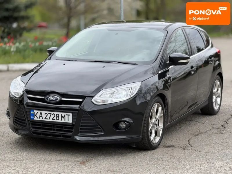 Ford Focus, 2014 р., Бензин, 151 тис. км, Хетчбек, Чорний, Дніпро (Дніпропетровськ) AT-10418227 фото