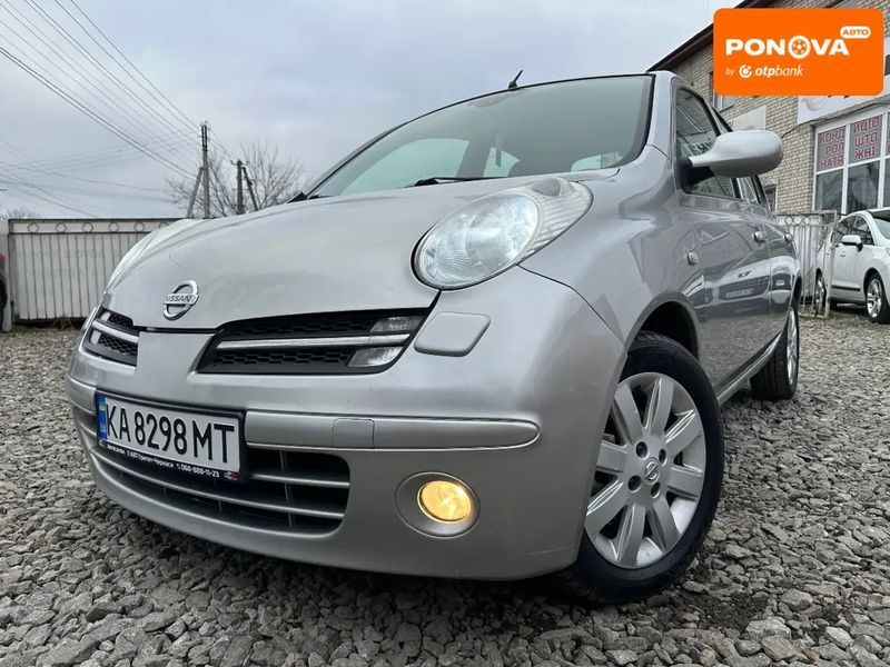 Nissan Micra, 2007 г., Бензин, 298 тыс. км, Хетчбек, Серый, Смела AT-10410851 фото