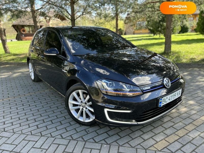 Volkswagen e-Golf, 2015, Електро, 167 тис. км, Хетчбек, Чорний, Дрогобич Cars-Pr-65698 фото