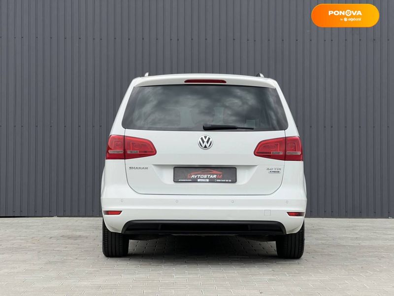 Volkswagen Sharan, 2015, Дизель, 2 л., 229 тыс. км, Минивен, Белый, Мукачево 16222 фото