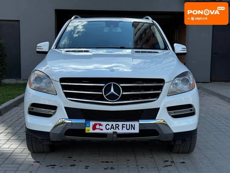 Mercedes-Benz M-Class, 2014 р., Дизель, 282 тис. км, Позашляховик / Кросовер, Білий, Львів AT-10418635 фото