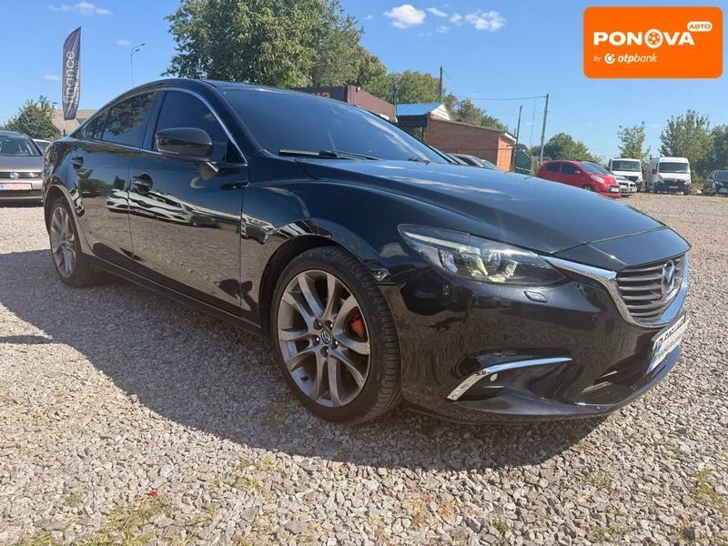 Mazda 6, 2016 г., Бензин, 161 тыс. км, Седан, Чорный, Винница AT-10425483 фото