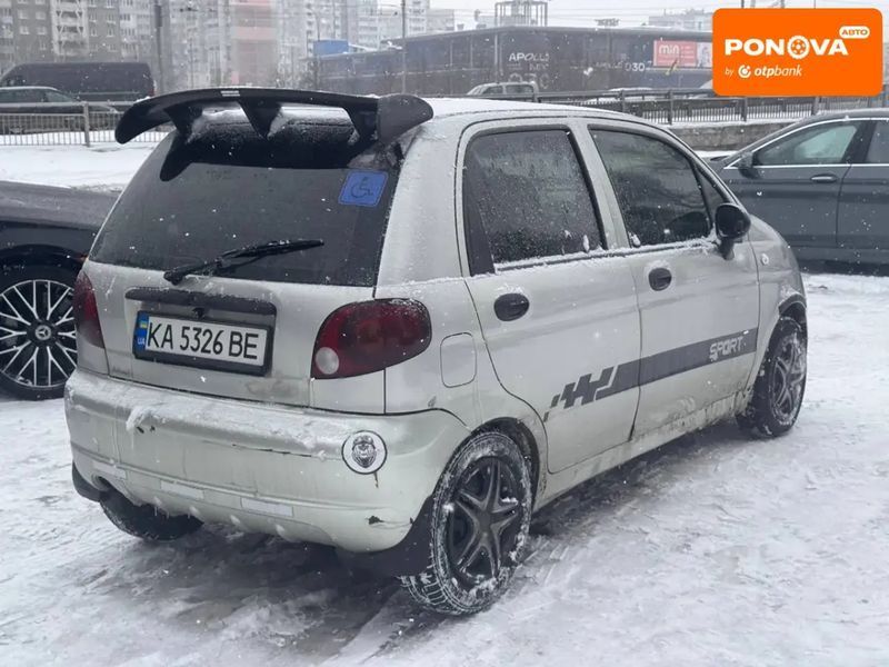 Daewoo Matiz, 2008 р., Бензин, 104 тис. км, Хетчбек, Сірий, Київ AT-10410495 фото