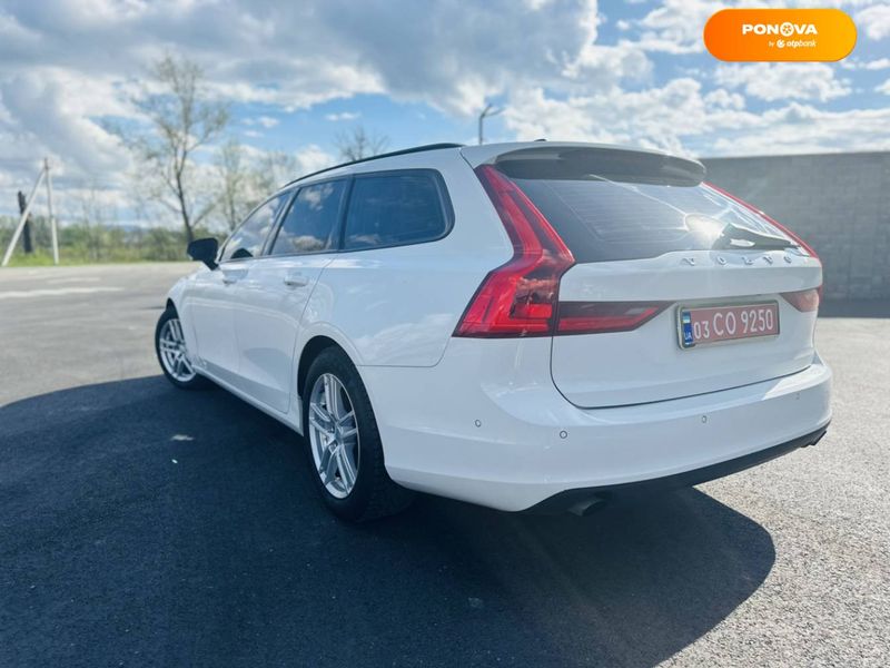 Volvo V90, 2018, Дизель, 2 л., 144 тыс. км, Универсал, Белый, Іршава Cars-Pr-65316 фото